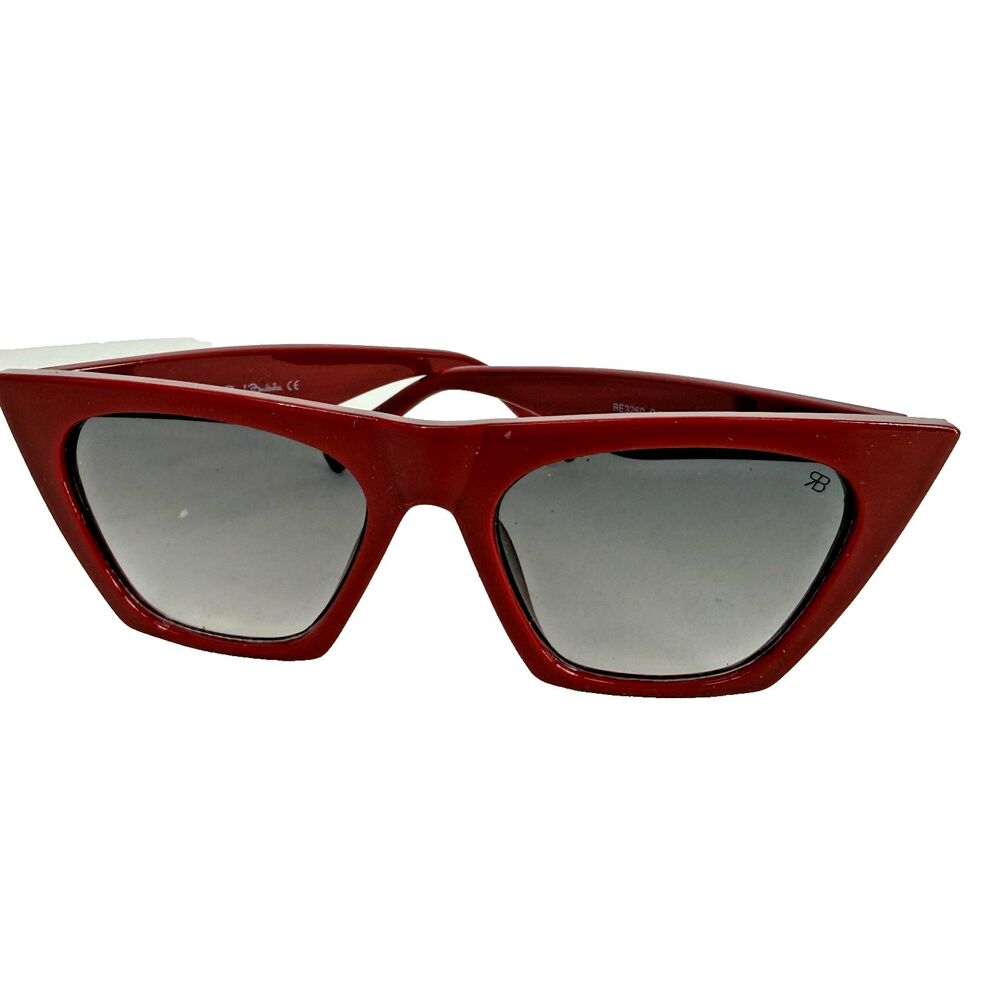Renato Balestra RE3260 C4 Red Cat Eye Sunglasses Gradient Lens 52-21-148 CAT3